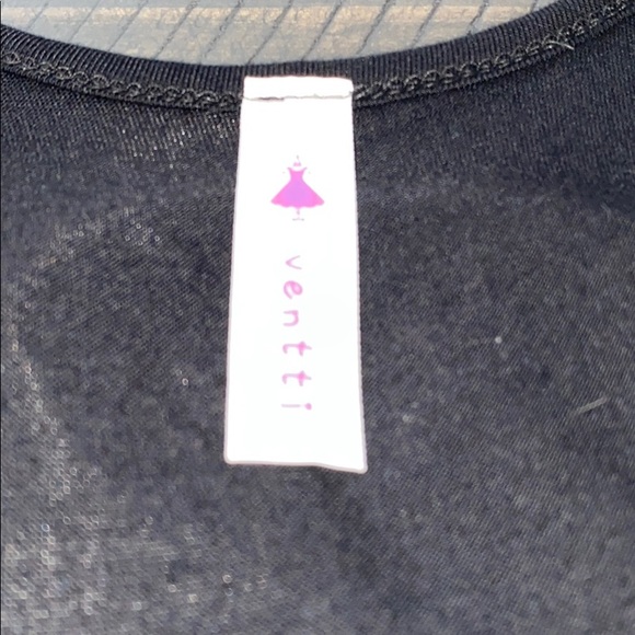 Ventti Black ruffle dress - Picture 2 of 2